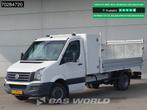 Volkswagen Crafter 136pk Open Laadbak met Kist Dubbellucht 3, Auto's, 100 kW, Euro 5, Stof, 4 cilinders