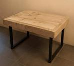 Salontafel bijzettafel industriëel, Ophalen, Zo goed als nieuw, Hout