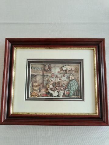3 kaders met 3D prent Anton Pieck beschikbaar voor biedingen