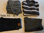 Lot de 4 vêtements taille 34 - XS, Enlèvement, Porté, Taille 34 (XS) ou plus petite