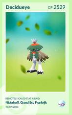 Pokemon go shiny Decidueye, Games en Spelcomputers, Ophalen, Zo goed als nieuw