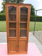 Vitrine kast eik, Ophalen, Gebruikt