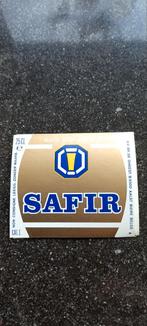 Oud bieretiket Safir br de Gheest Aalst, Verzamelen, Ophalen of Verzenden