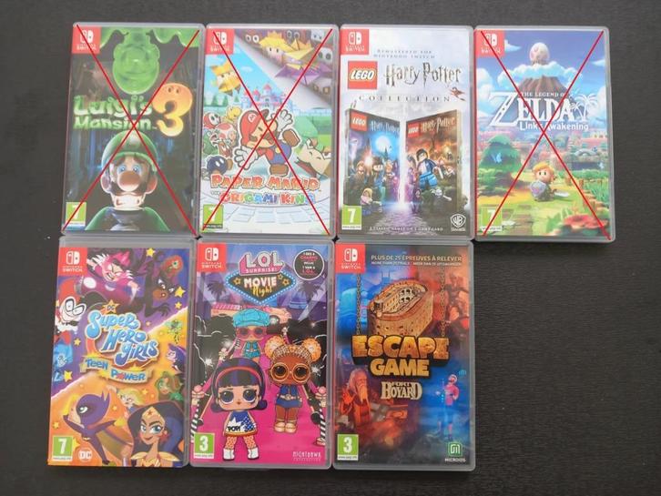 Jeux Nintendo switch, Games en Spelcomputers, Games | Nintendo Switch, Zo goed als nieuw, Overige genres, Ophalen