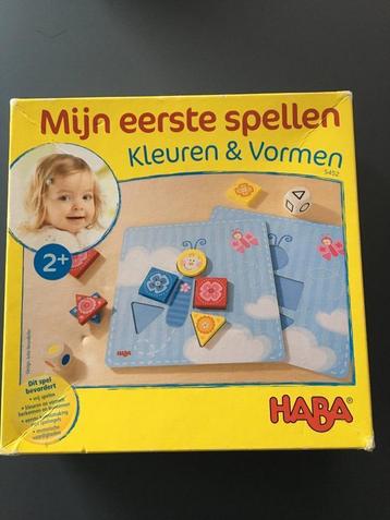 HABA mijn eerste spellen - kleuren en vormen beschikbaar voor biedingen