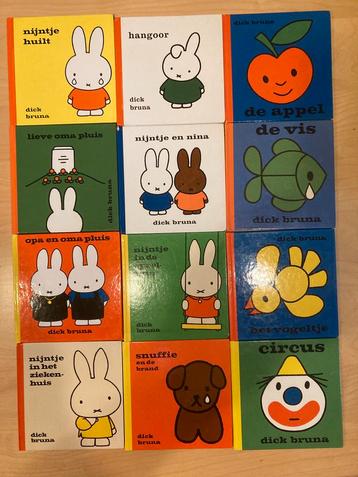 12x Nijntje enz. Dick Bruna