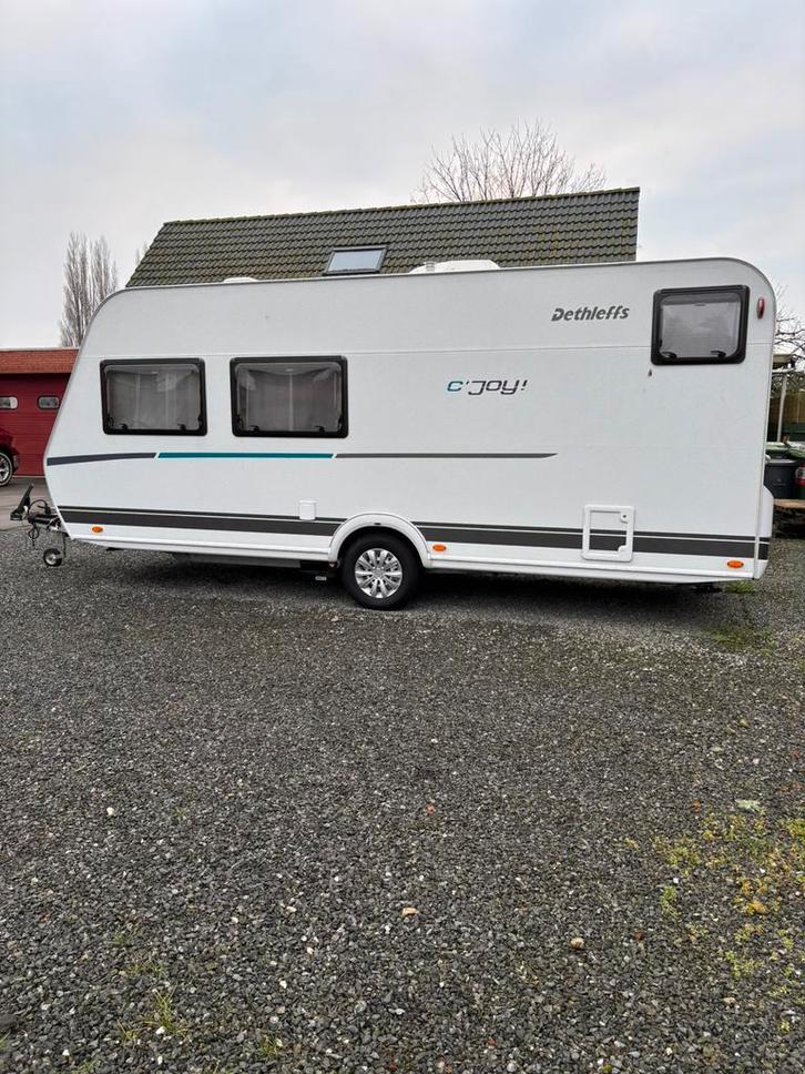 Detcleffs c’joy 480 bouwjaar 2023 max 1500 kg laad vermogen, Caravans en Kamperen, Caravans, Particulier, tot en met 6, 1000 - 1250 kg