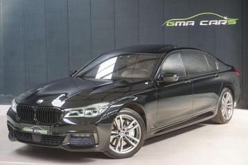 BMW 7 Serie 750 Li xDrive M Pack Long-Nav-Pano-Leder-360c-Ga beschikbaar voor biedingen