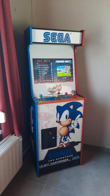 borne arcade sonic 