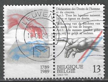 Belgie 1989 - Yvert/OBP 2327 - De Rechten van de Mens (ST) beschikbaar voor biedingen