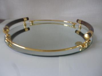 Luxe glazen dienblad (plateau) 24kt Dimart Milano Italy beschikbaar voor biedingen