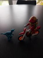 Playmobil motor en dino speelfiguren, Kinderen en Baby's, Speelgoed | Playmobil, Ophalen, Zo goed als nieuw