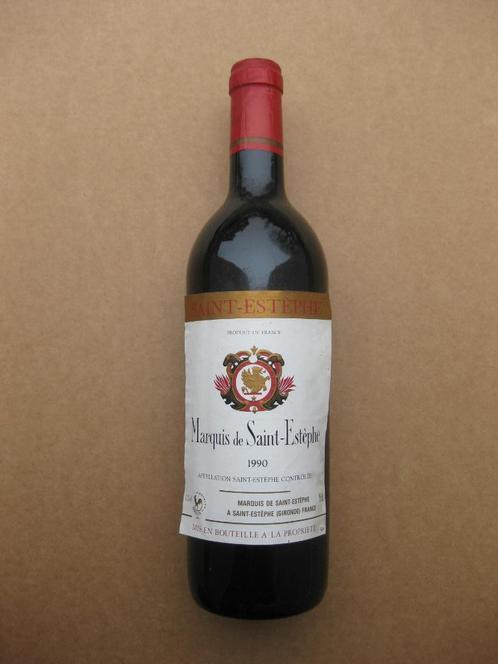 St Estèphe 1986 1990 rode bordeaux wijn, Verzamelen, Wijnen, Ophalen