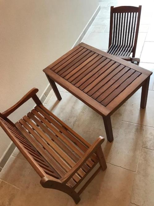 Hardhouten meubelsetje voor kinderen., Kinderen en Baby's, Kinderkamer | Tafels en Stoelen, Zo goed als nieuw, Tafel(s) en Stoel(en)