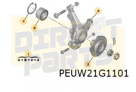 Citroen Ami (O2) Fiat Topolino (O2) Opel Corsa F (11/23-) (P, Autos : Pièces & Accessoires, Suspension & Châssis, Citroën, Neuf