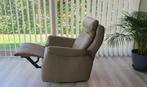 Relax in echte kwaliteitsleer topstaat, Huis en Inrichting, Fauteuils, Ophalen, Zo goed als nieuw, Leer