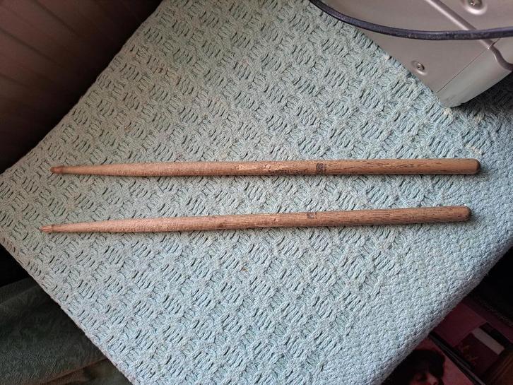 Baguettes batterie, Musique & Instruments, Batteries & Percussions, Utilisé, Autres marques, Enlèvement ou Envoi