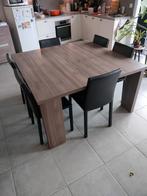 Tafel met 6 stoelen, Ophalen