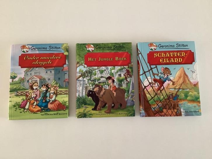 Geronimo Stilton boeken, Boeken, Kinderboeken | Jeugd | onder 10 jaar, Gelezen, Ophalen