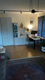 Vitrinekast eventueel met bureau., Enlèvement, Verre