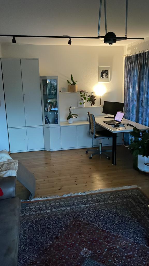 Vitrinekast eventueel met bureau., Maison & Meubles, Armoires | Dressoirs, Verre, Enlèvement