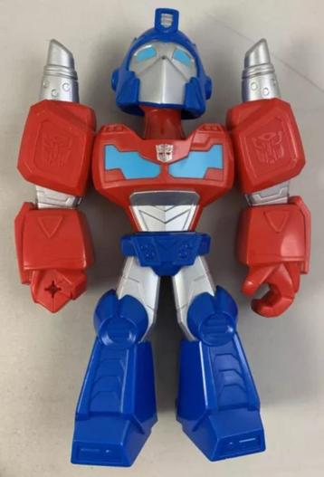 Transformers Rescue Bots Academy Optimus Prime Mega Mighties, Envoi, Comme neuf