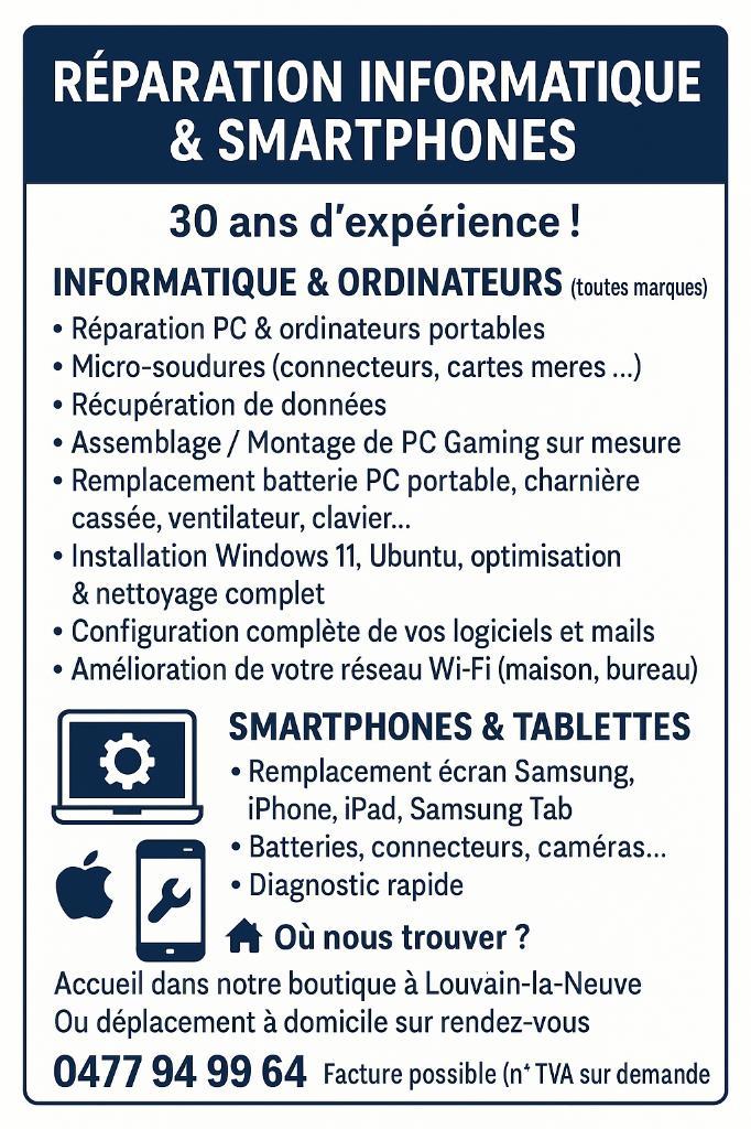 iPhone-reparatie, Telecommunicatie, Mobiele telefoons | Toebehoren en Onderdelen, Overige merken, Ophalen of Verzenden