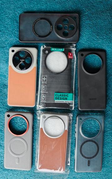 Set van 7 OPPO Find X8 Pro-hoesjes  beschikbaar voor biedingen
