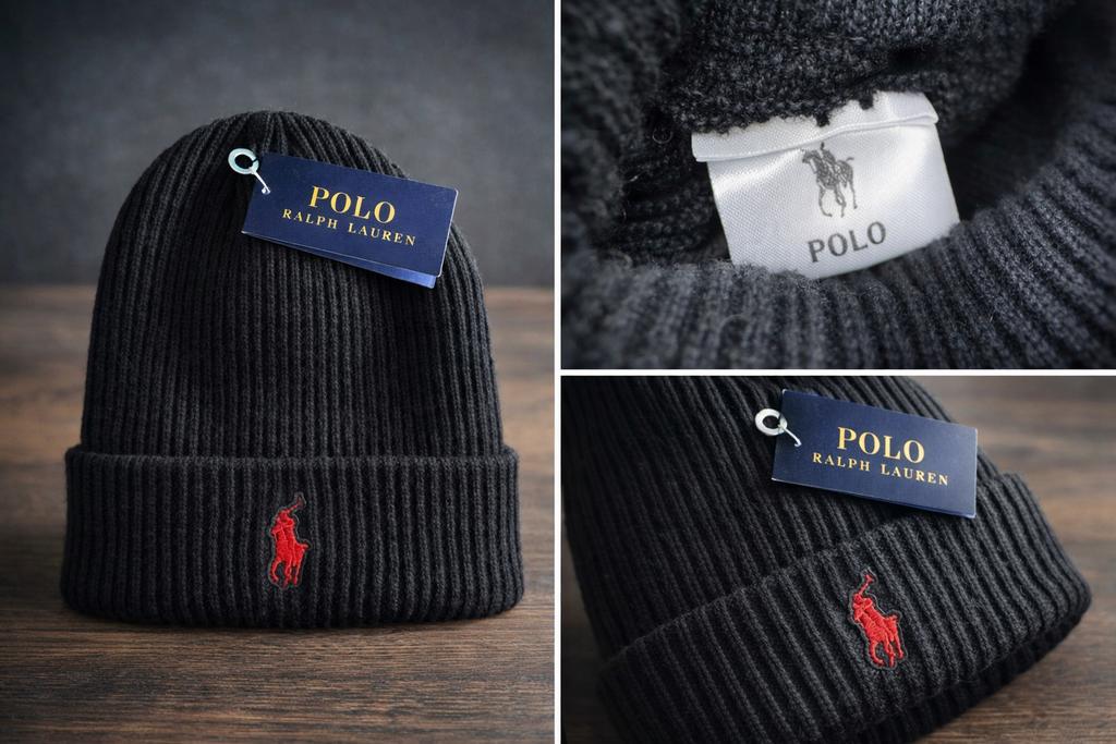 Polo Ralph Lauren muts zwart – nieuw met label, Kleding | Heren, Mutsen, Sjaals en Handschoenen, Zo goed als nieuw, Muts, Overige maten
