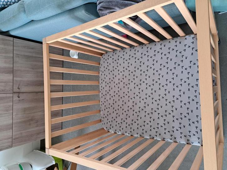 Park Amy natural + 3 hoezen + matras brown bear + speelmat, Kinderen en Baby's, Babyparken, Zo goed als nieuw, Ophalen