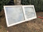 Polyester en houten ramen, Doe-het-zelf en Bouw, Ophalen, Gebruikt, Gevelraam of Ruit