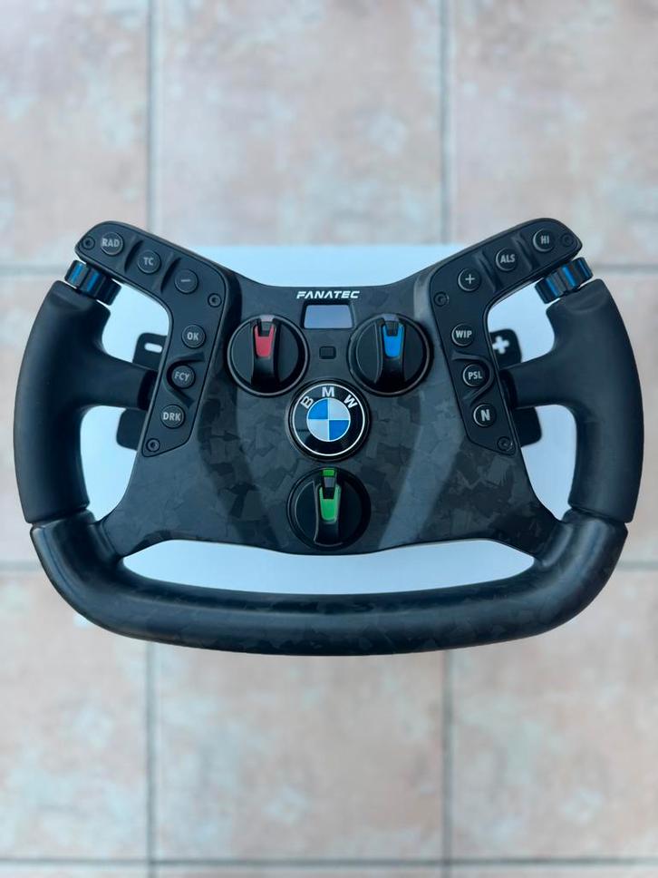 Volant Fanatec BMW M4 GT3 officiel, Games en Spelcomputers, Spelcomputers | Overige Accessoires, Zo goed als nieuw, Ophalen