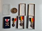 Lot de médailles du travail + médaille croix rouge, Collections, Comme neuf, Enlèvement ou Envoi