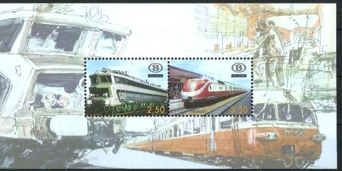 België 2007 Trans –Europ-Express OBP TRV-BL13** postfris, Postzegels en Munten, Postzegels | Europa | België, Postfris, Orginele gom