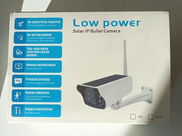 Nieuwe Solar IP Bullet Camera – Draadloos, Geen stroom nodig beschikbaar voor biedingen