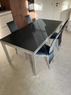 Table de cuisine 180/90 avec 4 chaises, Maison & Meubles, Tables | Tables à manger, 150 à 200 cm, Cinq personnes ou plus, Comme neuf