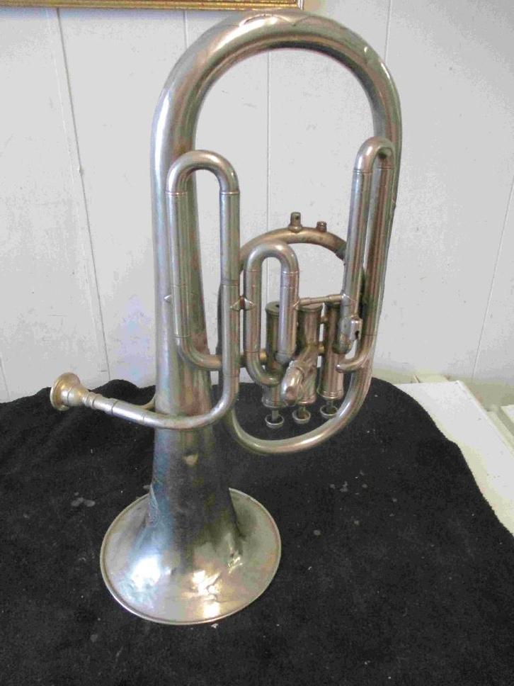 Alto hoorn C.Mahillon, Muziek en Instrumenten, Blaasinstrumenten | Hoorns, Gebruikt, Althoorn of Eshoorn, Ophalen of Verzenden