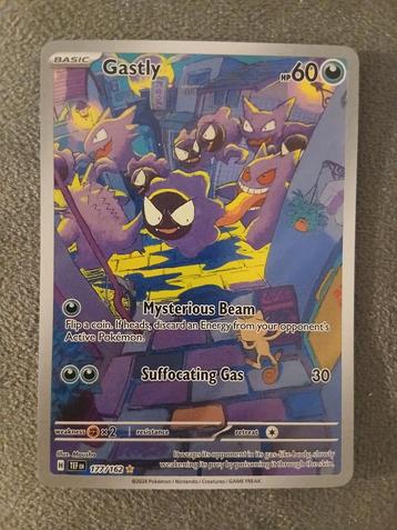Pokémon - Gastly 172/162  ENG beschikbaar voor biedingen