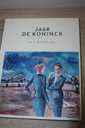 Boek , Jaak De Koninck , " Air & Watercolours " 1e druk 2014