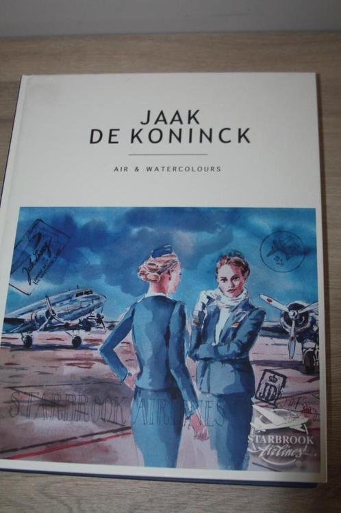 Boek , Jaak De Koninck , " Air & Watercolours " 1e druk 2014, Livres, Art & Culture | Arts plastiques, Utilisé, Peinture et dessin