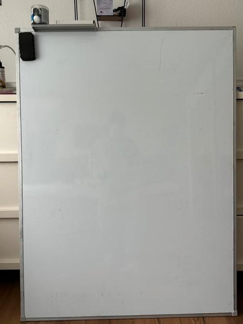 Whiteboard 120x90 cm, Diversen, Schoolborden, Gebruikt, Whiteboard, Ophalen