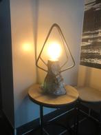 Landelijke/industrielle staande lamp, Huis en Inrichting, Ophalen, Zo goed als nieuw, Minder dan 100 cm, Metaal