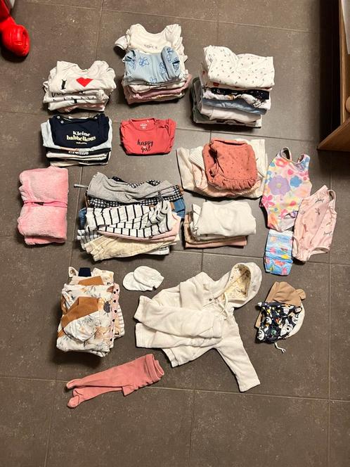 Pakket meisjeskledij maar 62-68, Kinderen en Baby's, Babykleding | Baby-kledingpakketten, Maat 62, Ophalen
