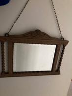 vintage houten spiegel voor 14 euro, Antiek en Kunst, Ophalen of Verzenden
