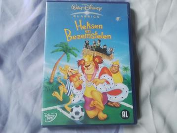 Walt Disney dvd Heksen en bezemstelen  beschikbaar voor biedingen