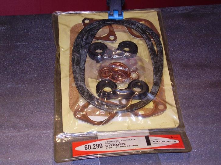 Een complete pakkingset voor CITROËN 2 CV/4e Dispos., Auto-onderdelen, Overige Auto-onderdelen, Citroën, Oldtimer onderdelen, Nieuw