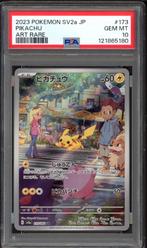 Pikachu [AR] PSA 10 - 173/165 - Japanese Pokémon Card 151, Hobby en Vrije tijd, Verzamelkaartspellen | Pokémon, Ophalen of Verzenden