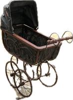 Chariot de poupée antique (bon état vers 1900), Enlèvement