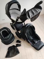 Zwarte 3 in 1 kinderwagen in goede, heel propere staat, Kinderen en Baby's, Kinderwagens en Combinaties, Ophalen, Zo goed als nieuw