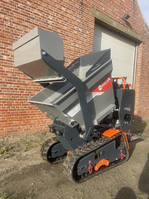 MCH mini rupsdumper zelfladend te koop 800 kg laadvermogen, Tuin en Terras, Kruiwagens, Nieuw, Tweewielig, Ophalen of Verzenden